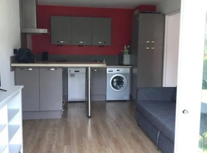 Apartmán Joli 2p En Rez-de-jardin Oriente Sud A 2 Pas De La Cabourg